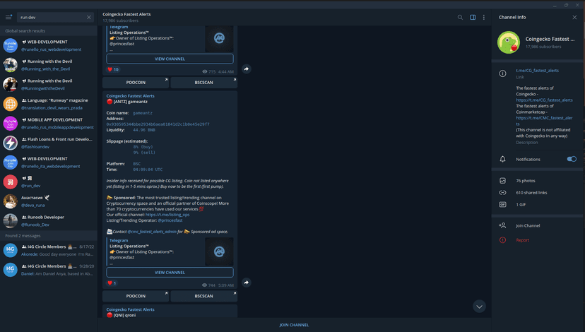Coingecko Listing Bot